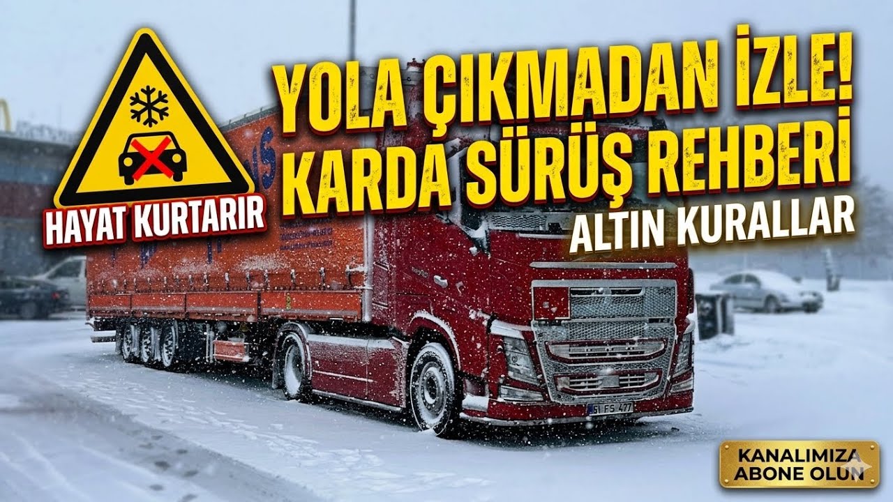KARLI HAVADA TIR SÜRMEK ÇEKYA 🇨🇿 #kabingünlüklerivol3