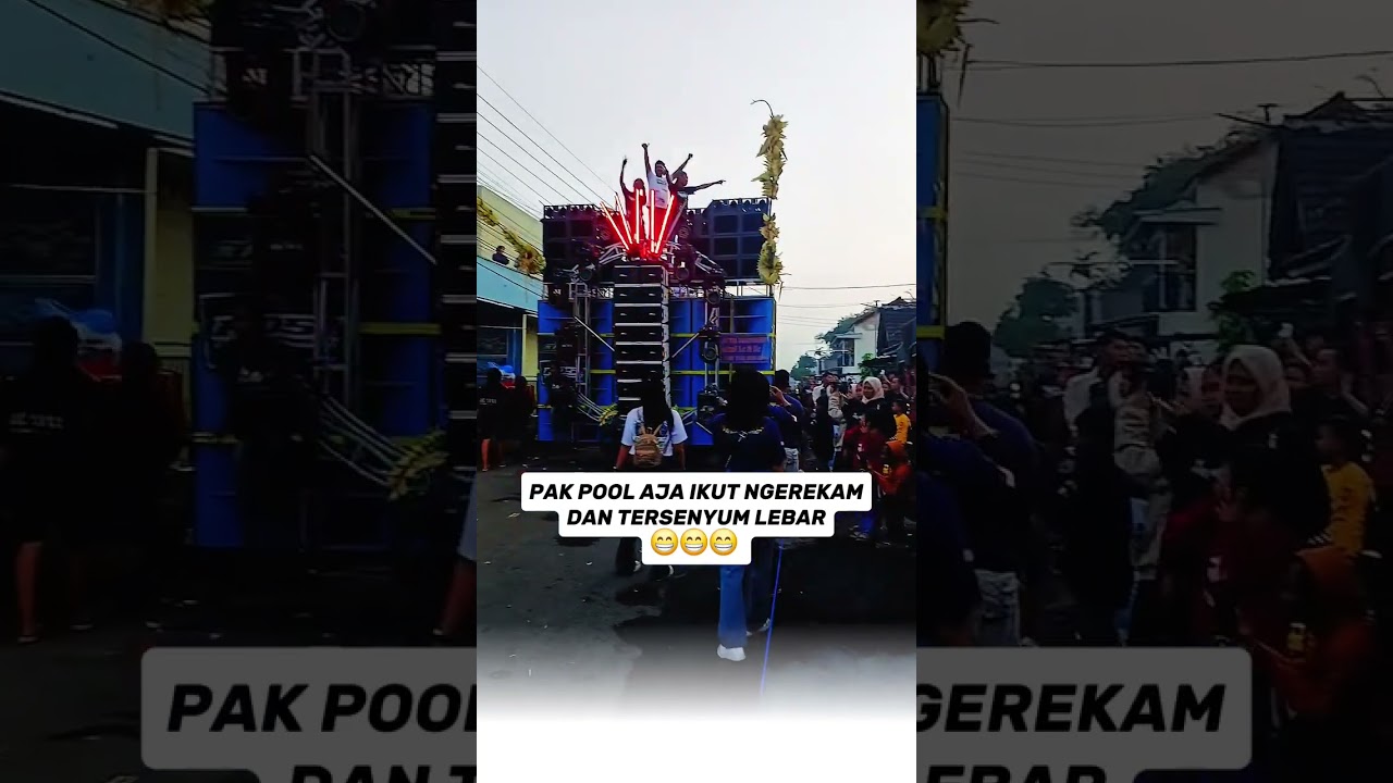 makasi pak polisi sudah datang meramaikan horeg #memed #brewogaudio #soundhoreg #horeg #brewog #jawa