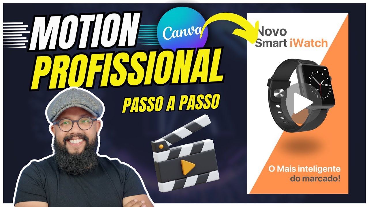 INCRÍVEL Motion Design no Canva com I.A e voz natural [PASSO A PASSO]