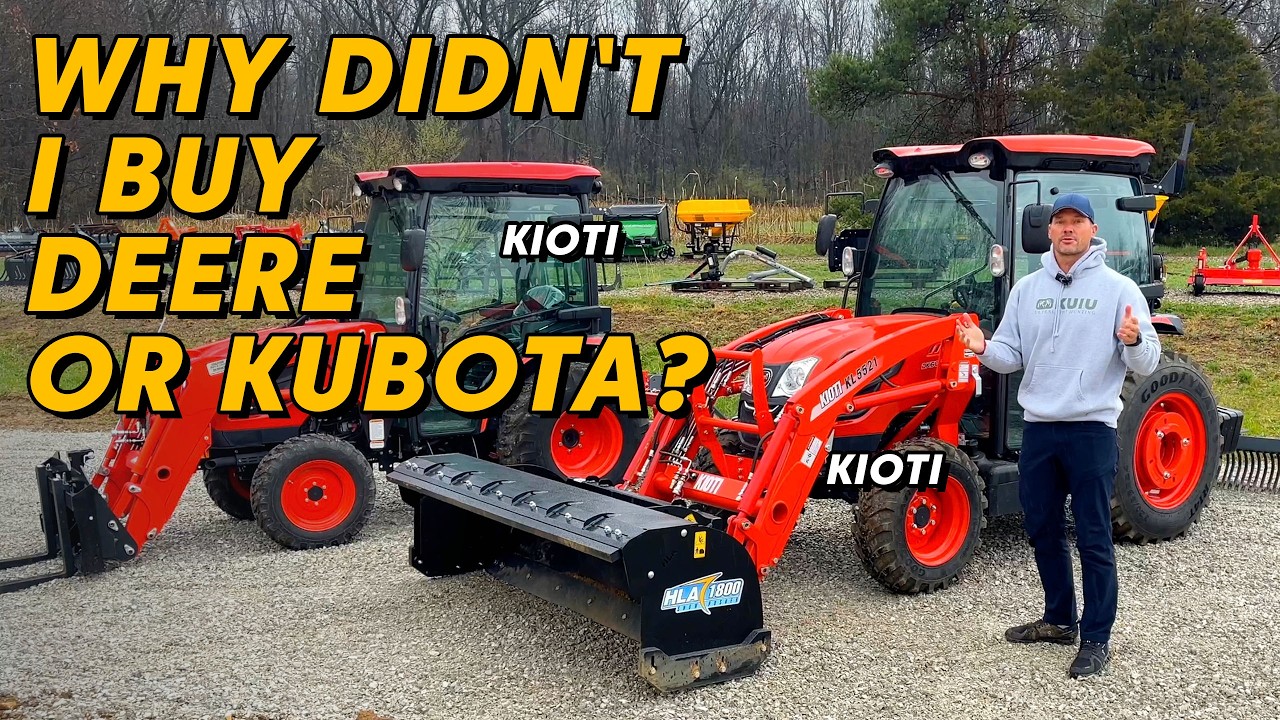 ВЫ, НАВЕРНОЕ, ДОГАДЫВАЕТЕСЬ, ПОЧЕМУ Я НЕ КУПИЛ DEERE ИЛИ KUBOTA.