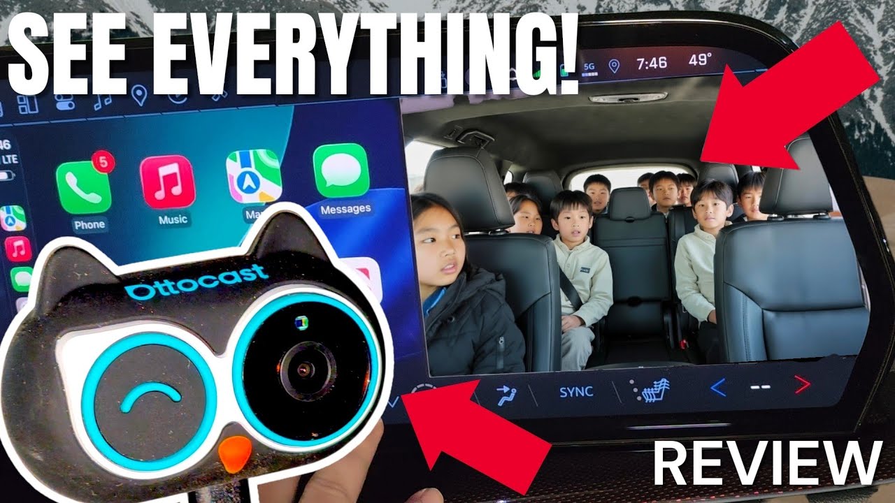Смотрите всё! 🔥 Обзор беспроводного адаптера CarPlay Ottocast Cabin Care!
