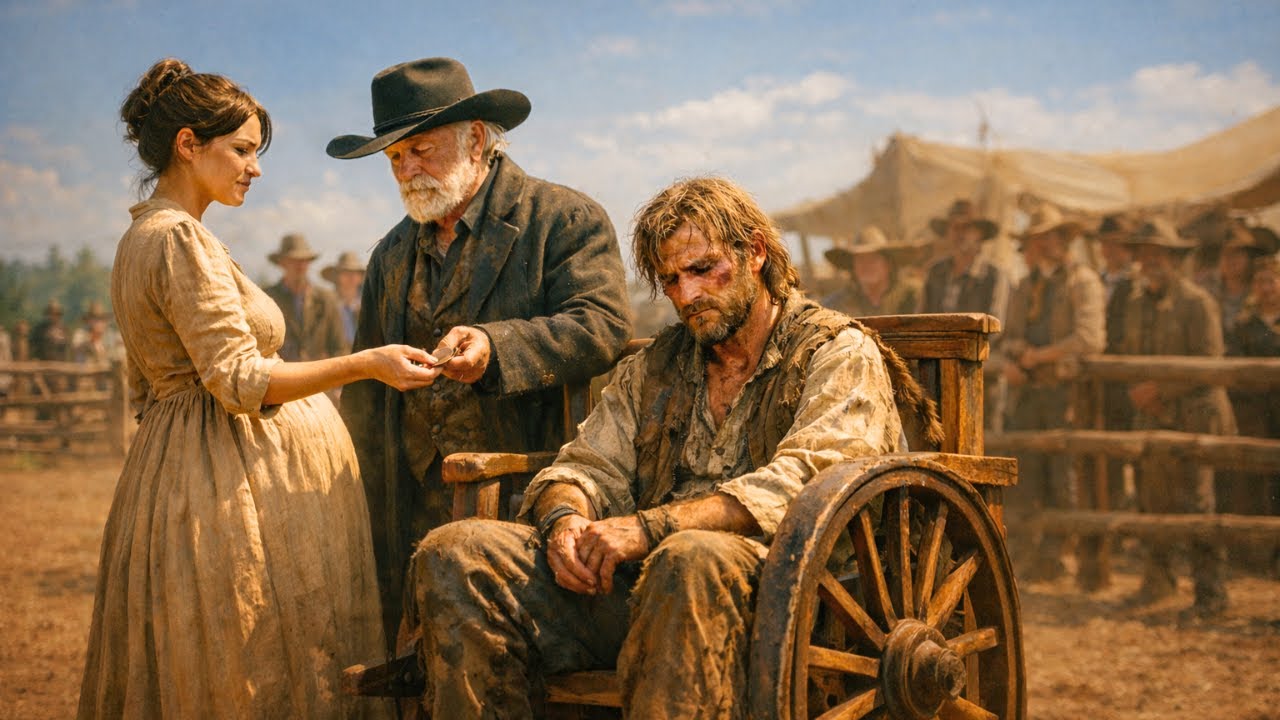 Pregnant Widow Bought a Broken Mountain Man at Auction—Not Knowing He Held the Love She Prayed For
