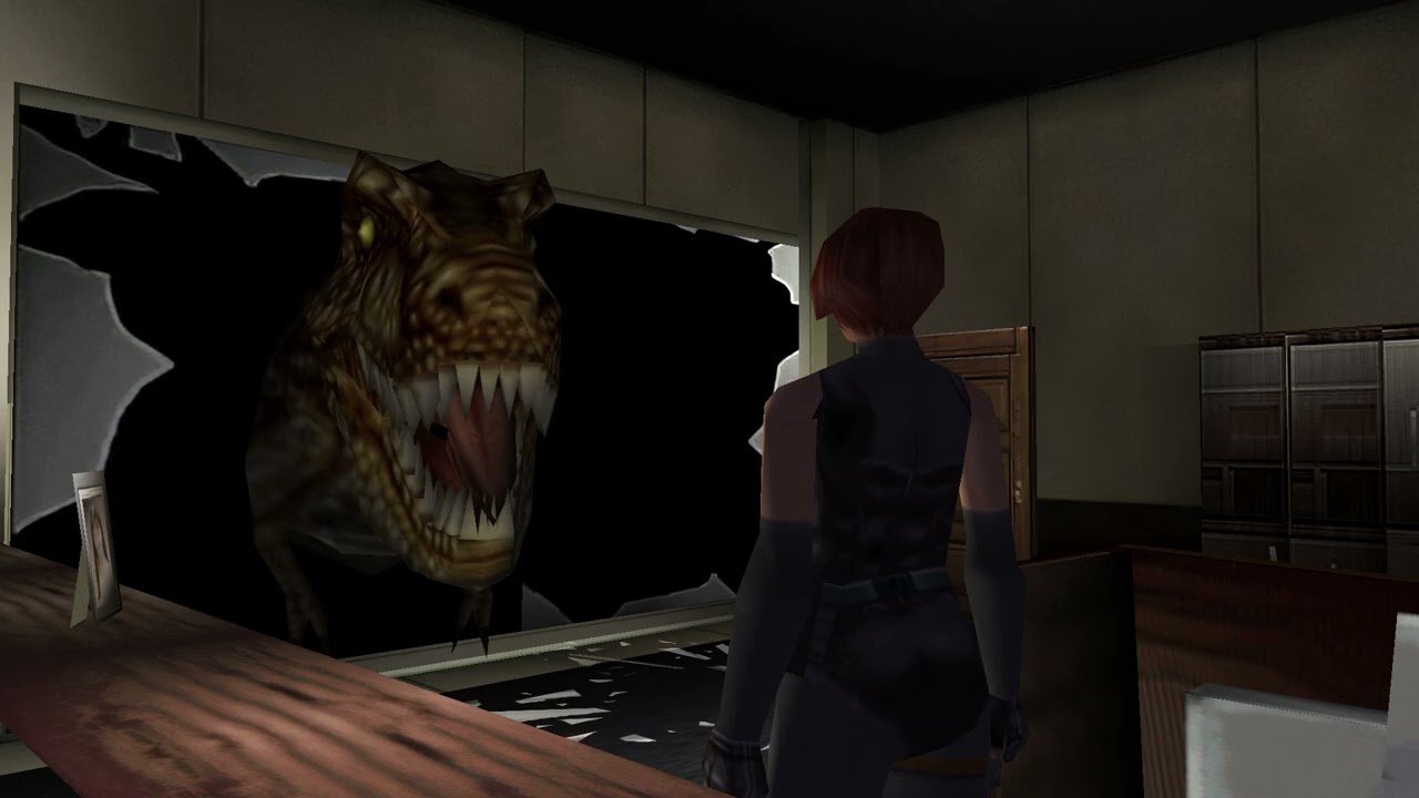 Dino Crisis HD Rebirth - T-Rex Window Attack