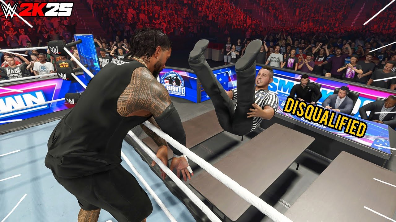 20 забавных способов получить дисквалификацию в WWE 2K25!!!!