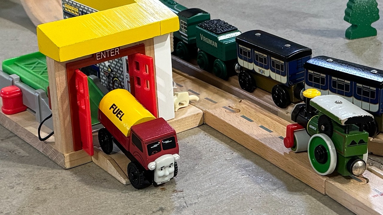 Thomas Wooden Railway Layout - January 2026