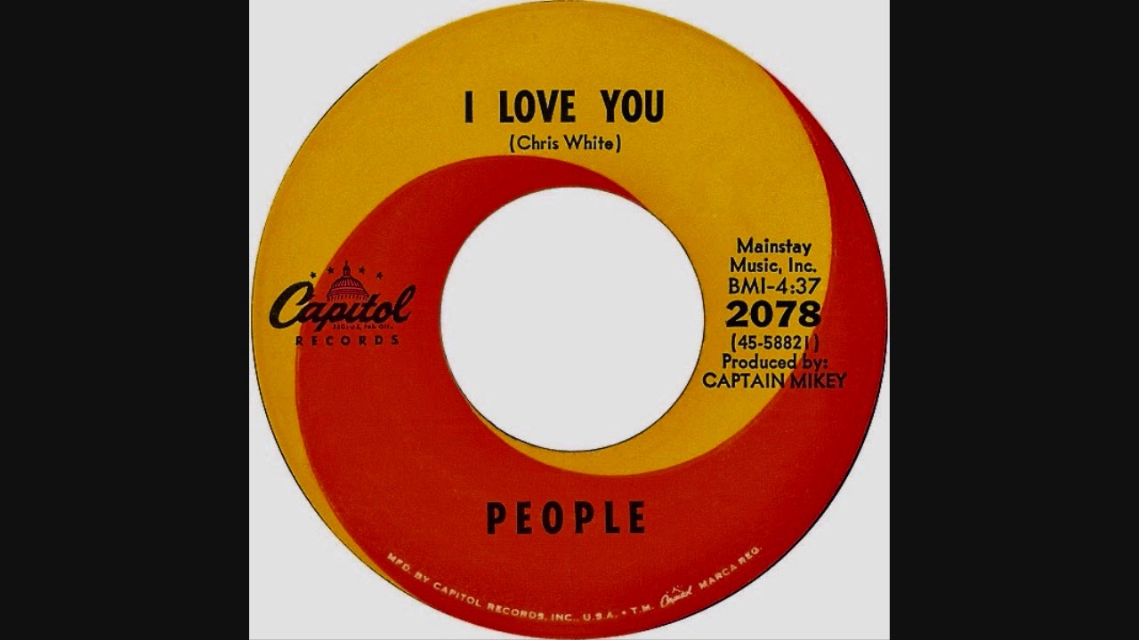 People - I Love You (1968 Mono Mix)