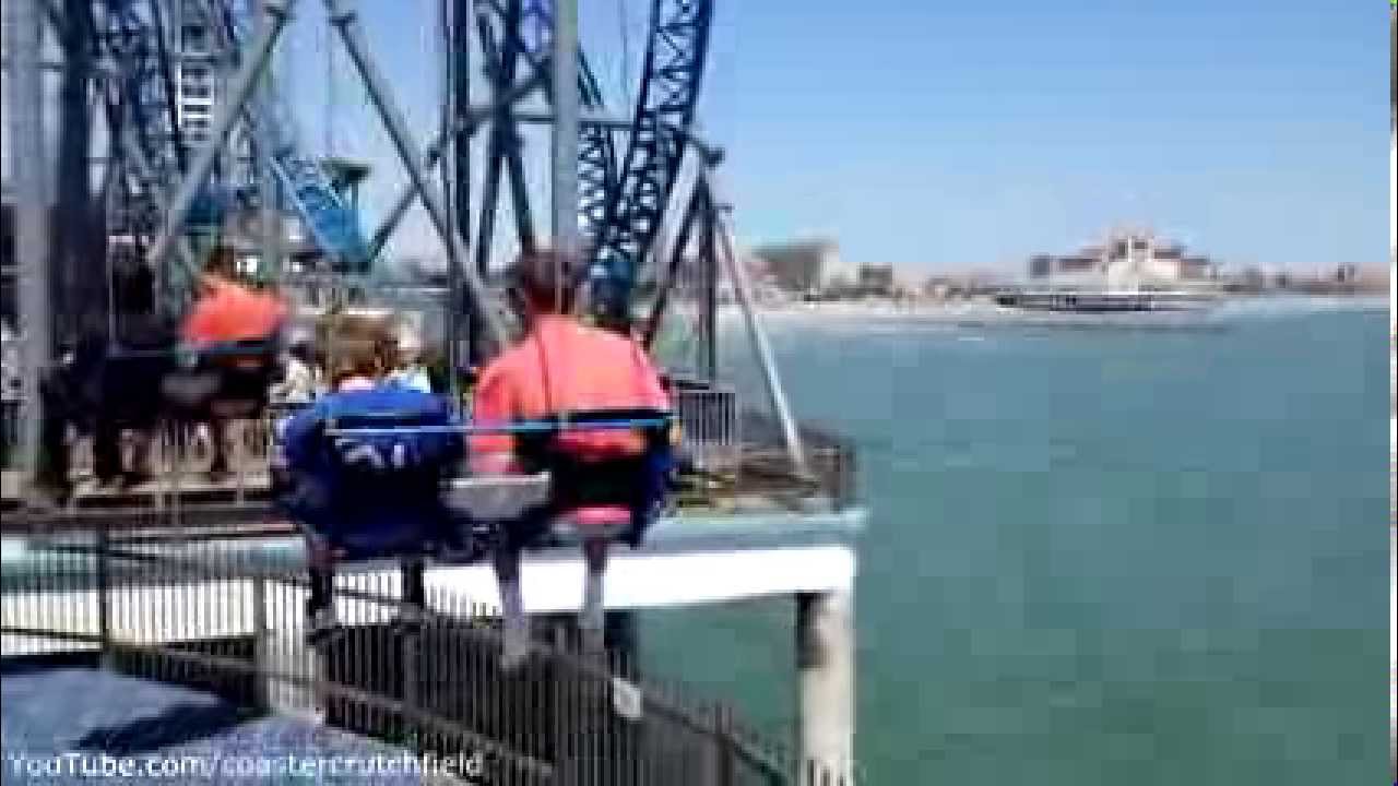 Texas Star Flyer (HD POV) Galveston Island Historic Pleasure Pier