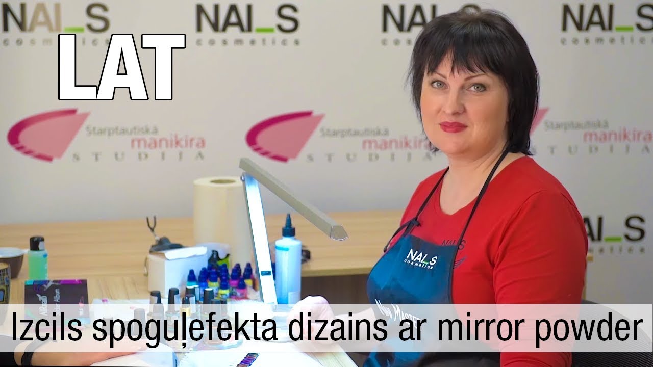Izcils spoguļefekta dizains ar mirror powder