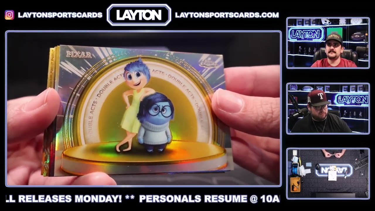 2025 Topps Pixar Gold Hobby 6 Box Case Break #13