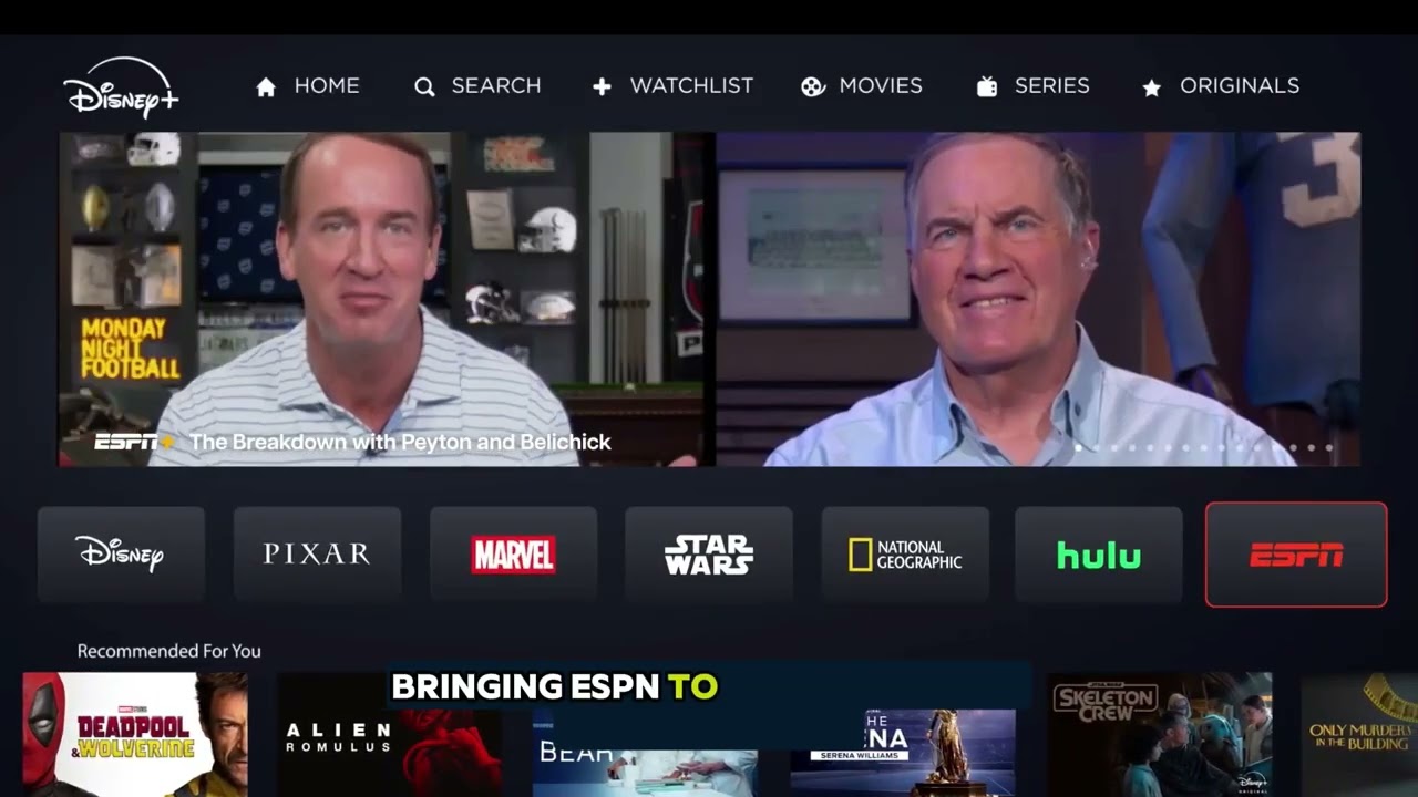 ESPN on Disney+