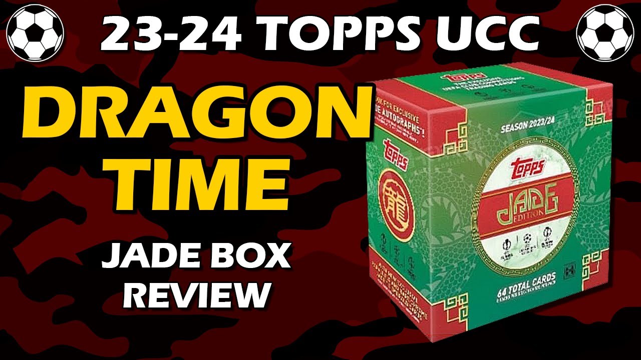 Обзор UEFA Box Soccer 2023-24 Topps Jade Edition