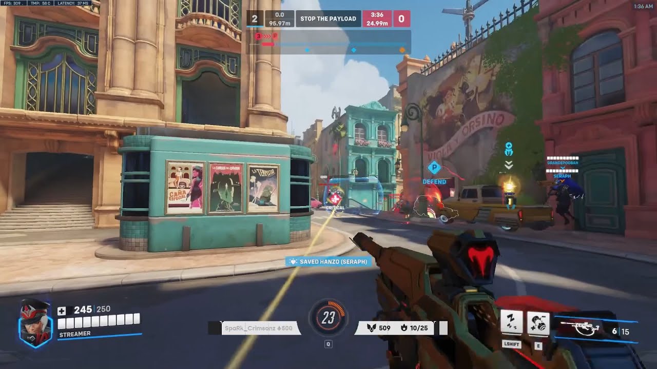Gale BEST Ana Overwatch 2 Season 10 Gameplay