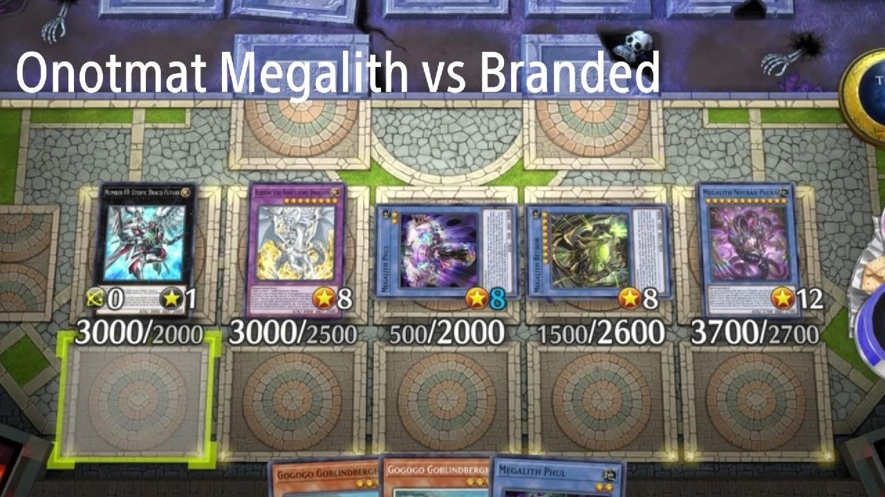 Dunking on Branded w/ Onomat Megalith - Master Duel Ranked