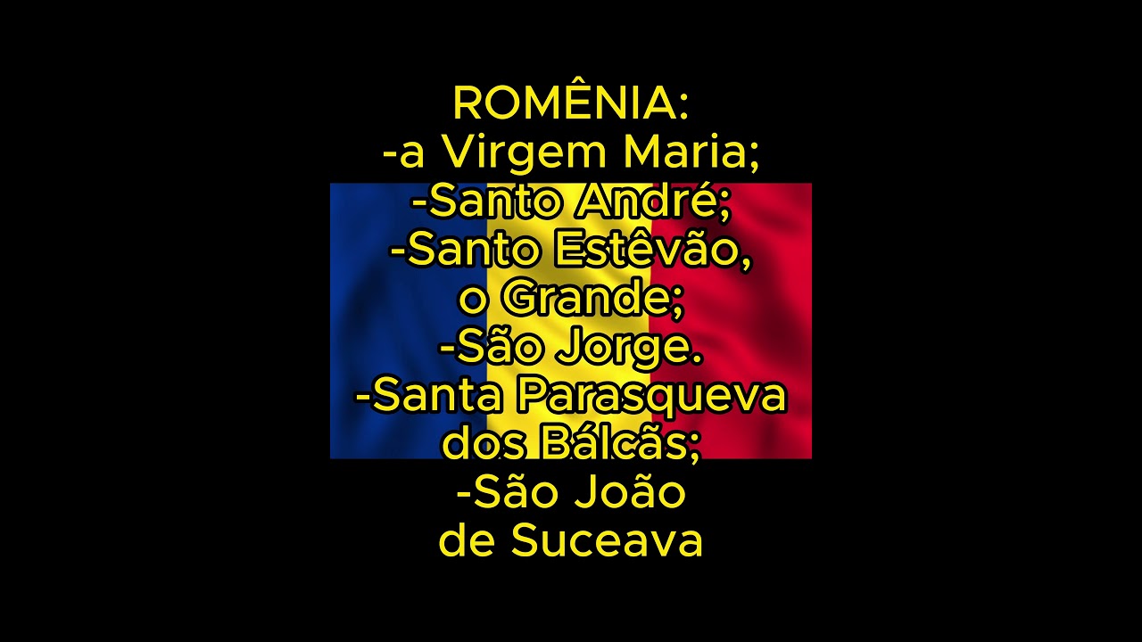 Santos Padroeiros de Cada Pa&iacute;s (Parte 23) #portugal #rom&ecirc;nia