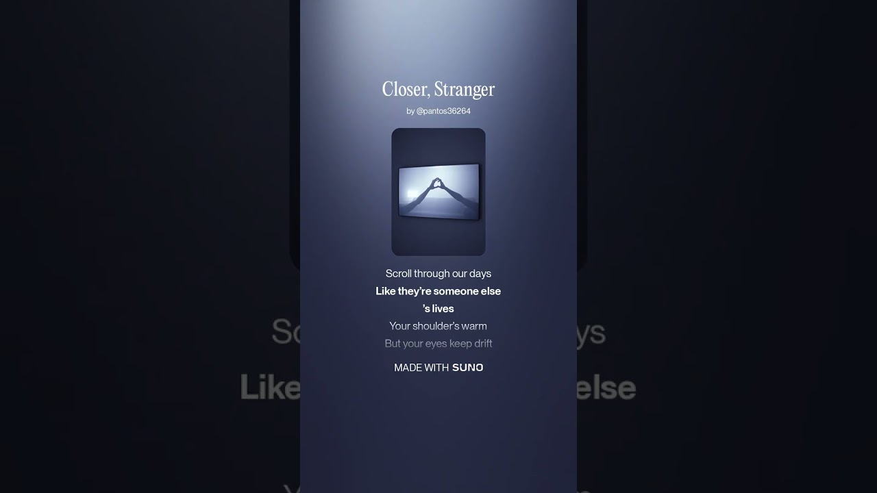 Closer, Stranger