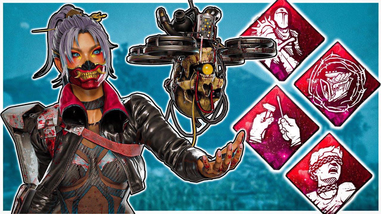 SURVIVORS CAN'T HANDLE PERMA STEALTH SKULL MERCHANT! - Dead by Daylight