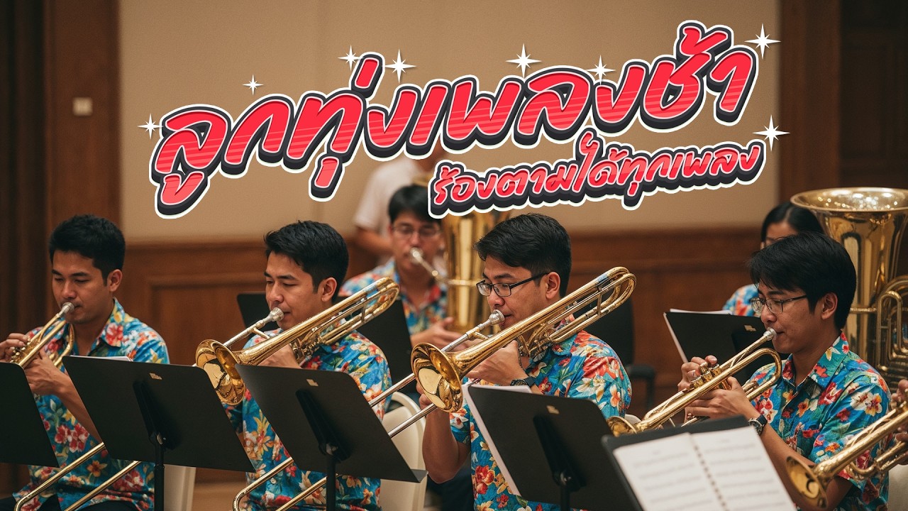 🎺 ลูกทุ่งเพลงช้า ร้องตามได้ทุกเพลง 🎶