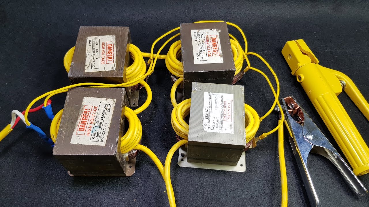 Chế Máy Hàn Sắt v2 - 4 Biến Áp Siêu Khỏe