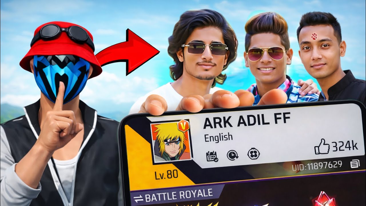 I Found YouTubers I’Ds Who Quit Free Fire and Become Viral 😱🔥!
