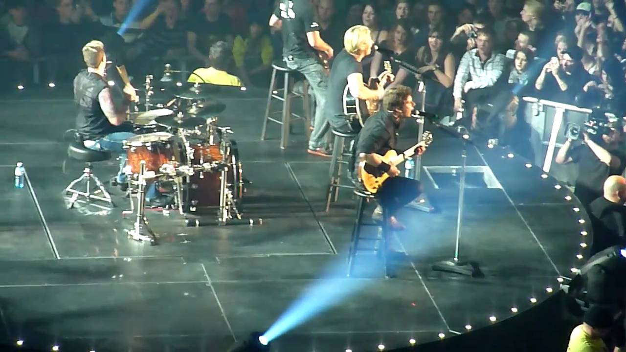 Nickelback live in Basel 21.1.2010 - If today was your last day