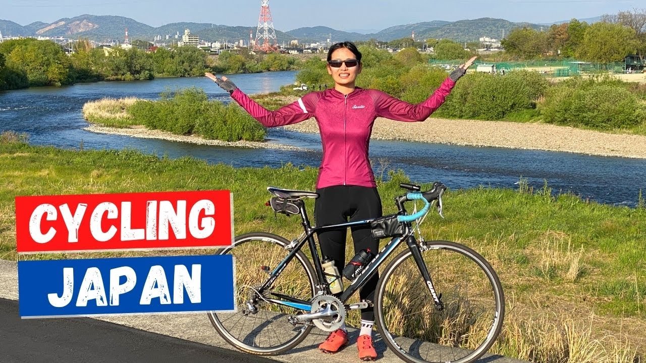 Japan Cycling Tour【4K】River Bike Path in Moriyama Ward, Nagoya