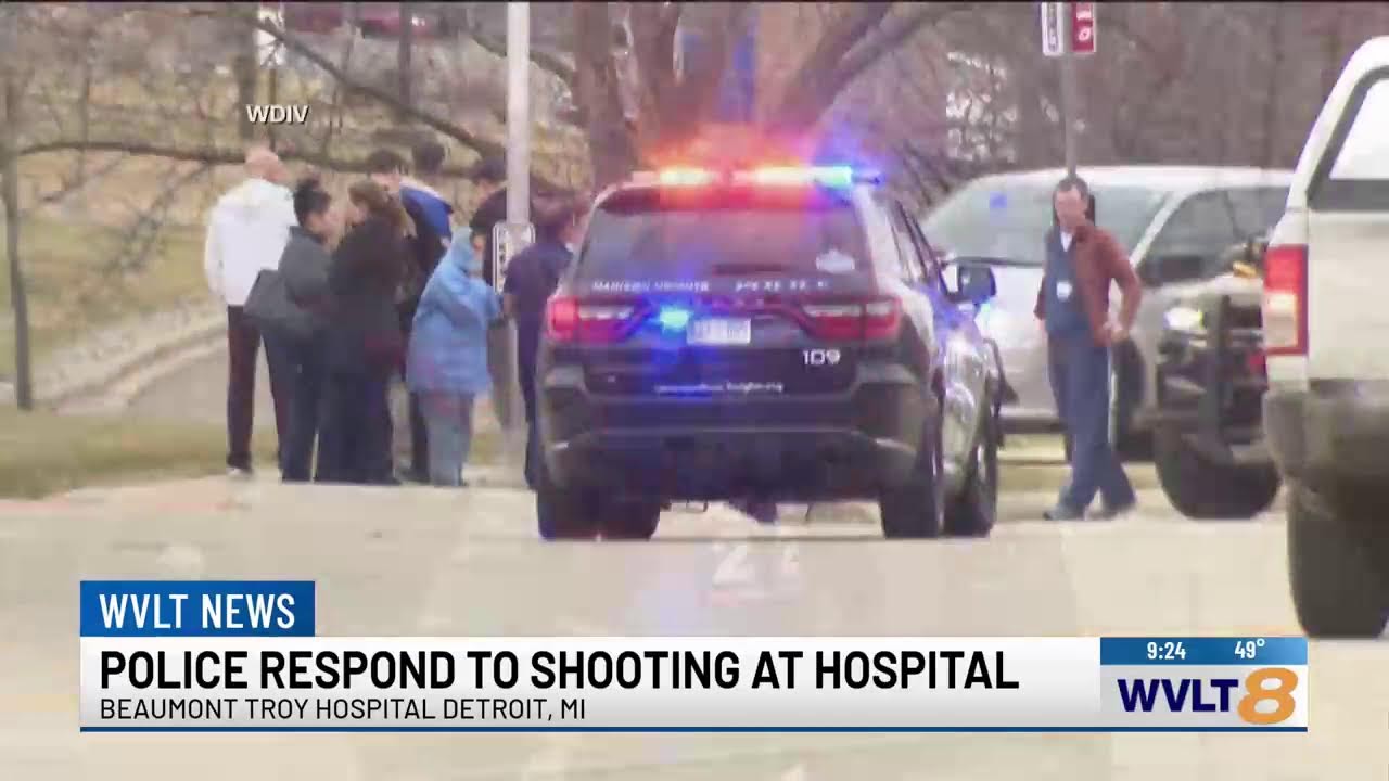 LIVE: Police respond to shooting at Detroit hospital