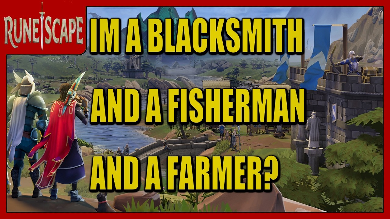 Runescape LIVE Bronzeman: I love the fact that my character is a jack of all trades.