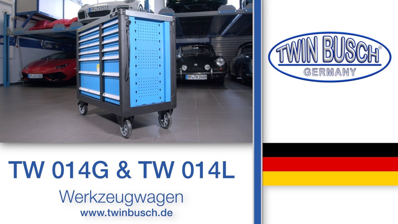 TW 014G & 014L: Werkzeugwagen von TWIN BUSCH®