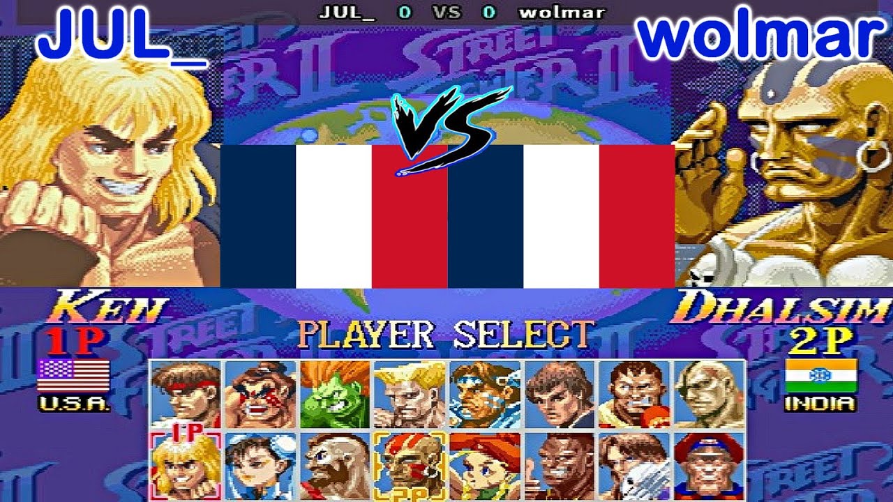 Super Street Fighter II X: Grand Master Challenge - JUL_ vs wolmar
