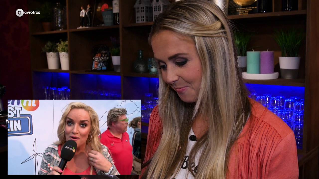 Monique Smit wordt overvallen tijdens de uitzending