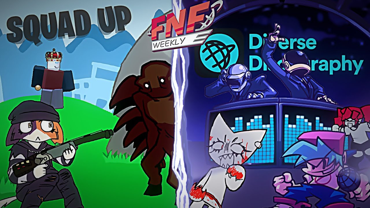 These two new Tweaks don't miss! | FNF Weekly: Tweakmas [SQUAD UP & DIVERSE DISCOGRAPHY]