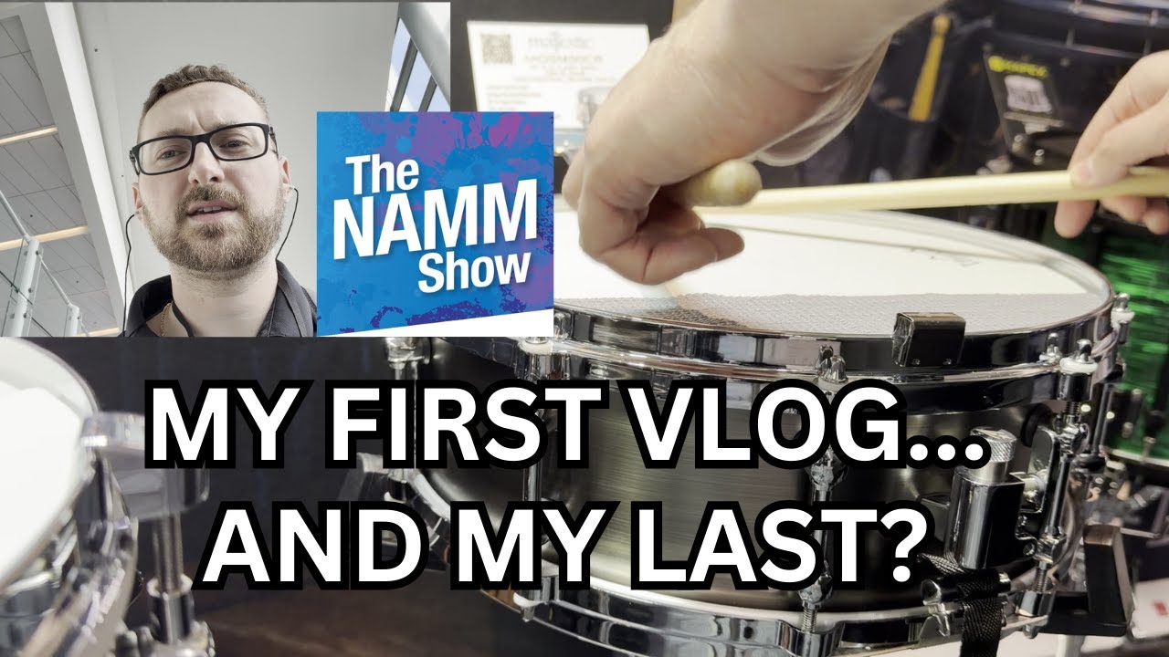 MY FIRST VLOG EVER - NAMM 2026 #Music