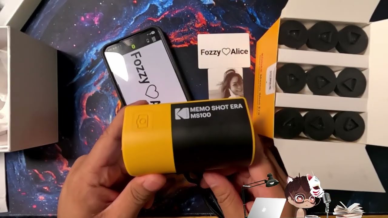 Unboxing & First Demo of KODAK Memo Shot ERA ms100 Printer Camera
