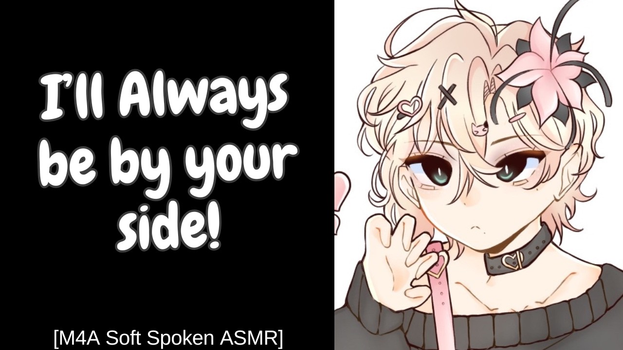 Ваш сосед по комнате, гот-фембой, помогает вам пережить трудный период... (Ролевая игра ASMR, M4A)