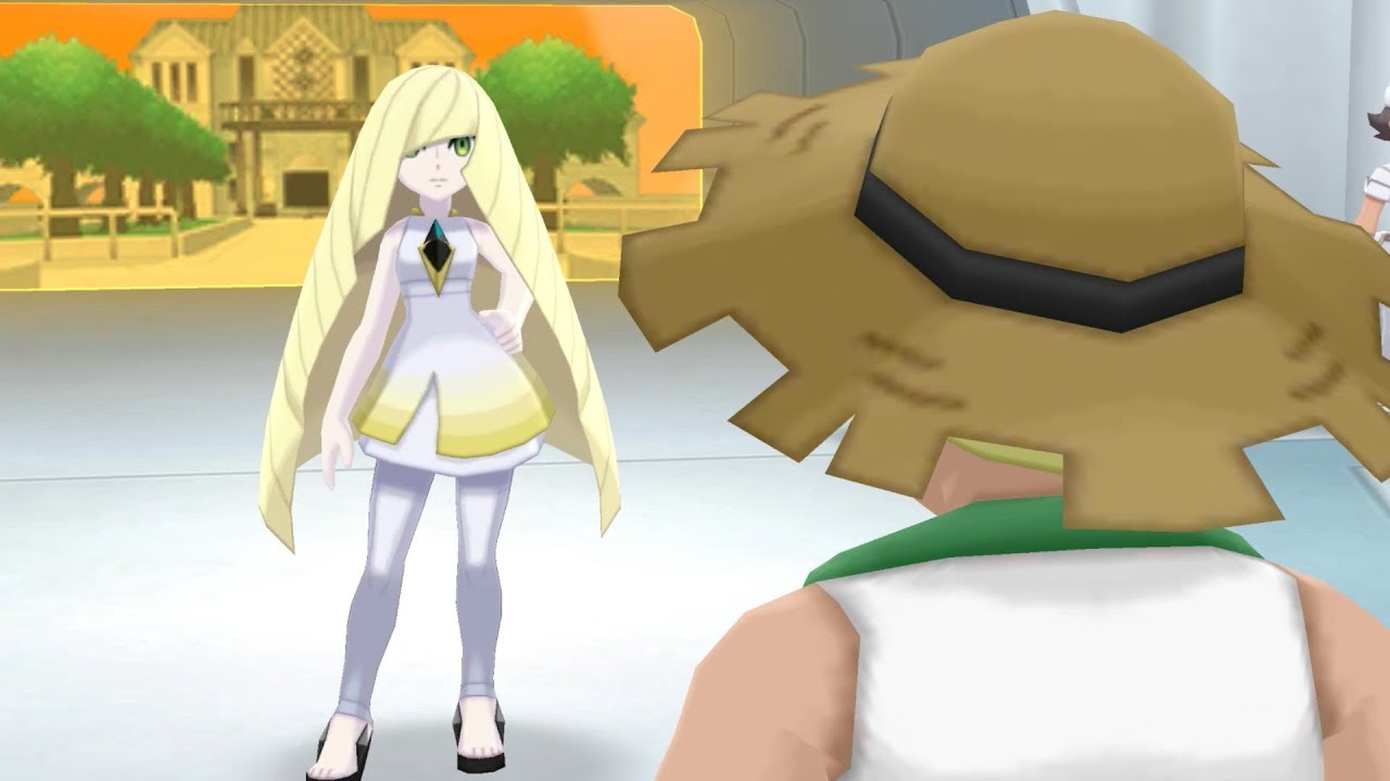 Pokemon Ultra Sun and Ultra Moon - Lillie and Gladion's Father visits the Aether Foundation