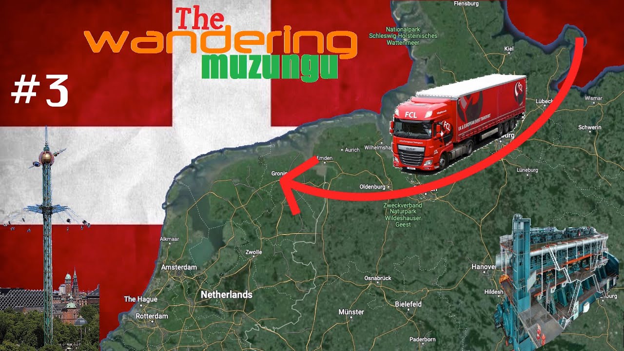 Little Danish dip - Sight seeing before repositioning in NL