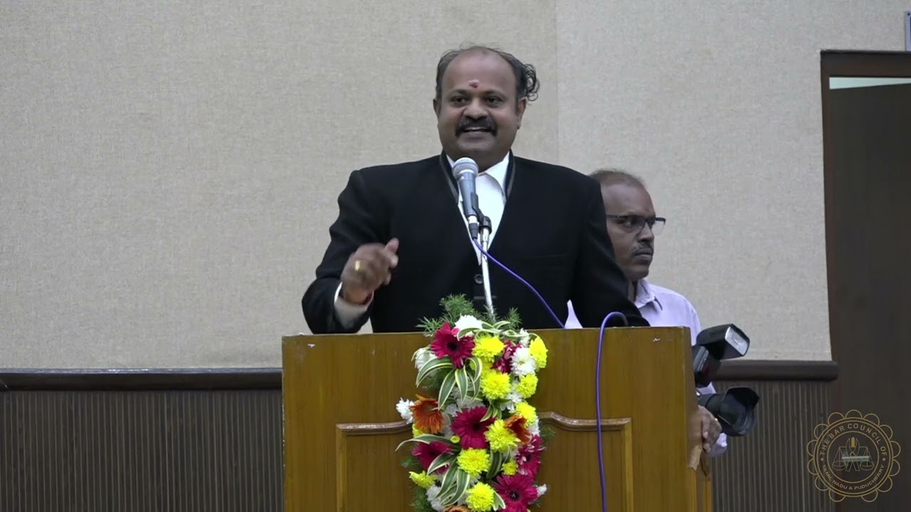 -ENROLLMENT FUNCTION - Mr. V. Karthikeyan,Vice-Chairman,Bar Council of Tamilnadu & Puducherry