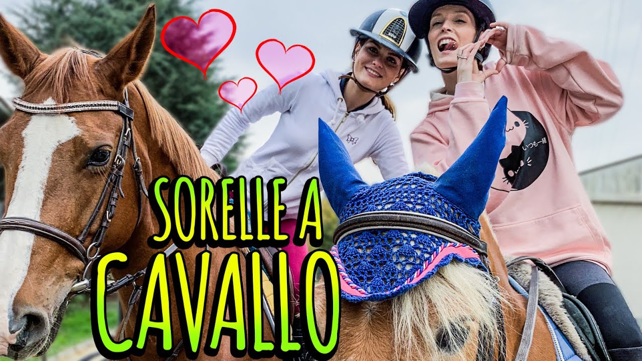 LaSabri & LaNichi cavalcano INSIEME al maneggio!