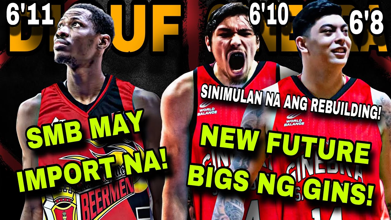 REBUILD NA! 6’10 QMB AT 6’8 DREX DELOS REYES PLANADO NA NG GINEBRA! | 6’11 MALICK DIOUF WELCOME SMB!