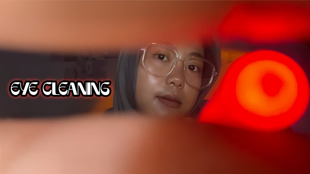 ASMR Eye Cleaning For You Sleep 👁️💤