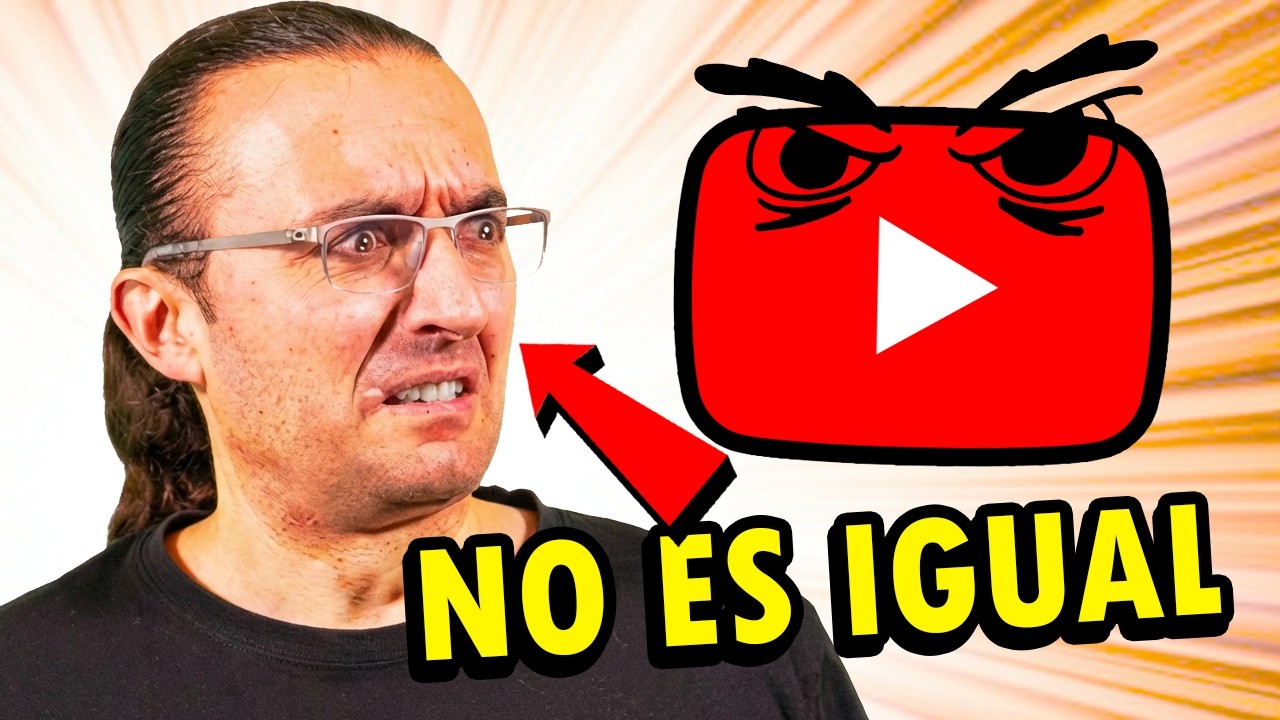 TuberViejuner HABLA CLARO sobre la situación de YouTube