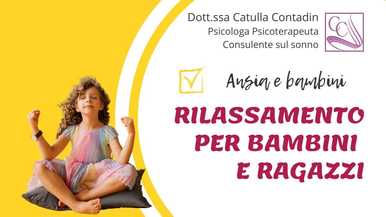 Rilassamento per bambini e adolescenti