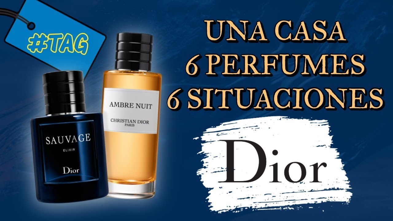 Perfumes DIOR para 6 situaciones | TAG de @Profumister.