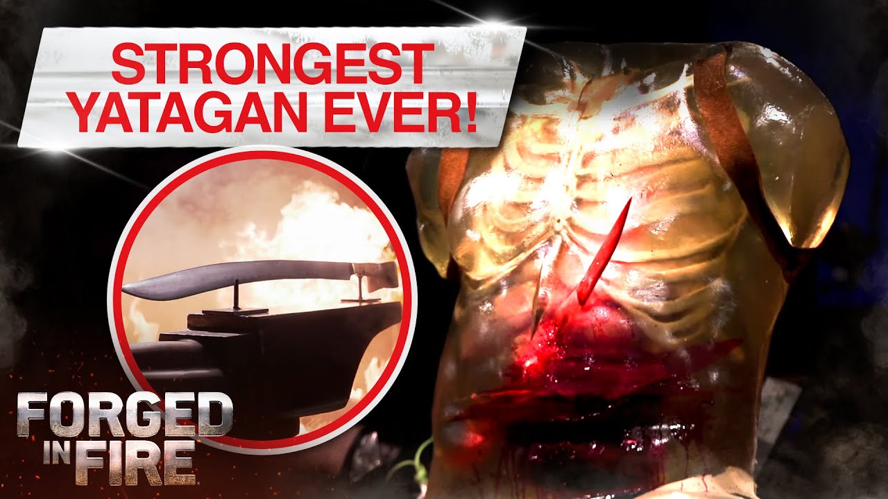 The STRONGEST Yatagan Ever Seen (Season 4) | History | Forged in Fire