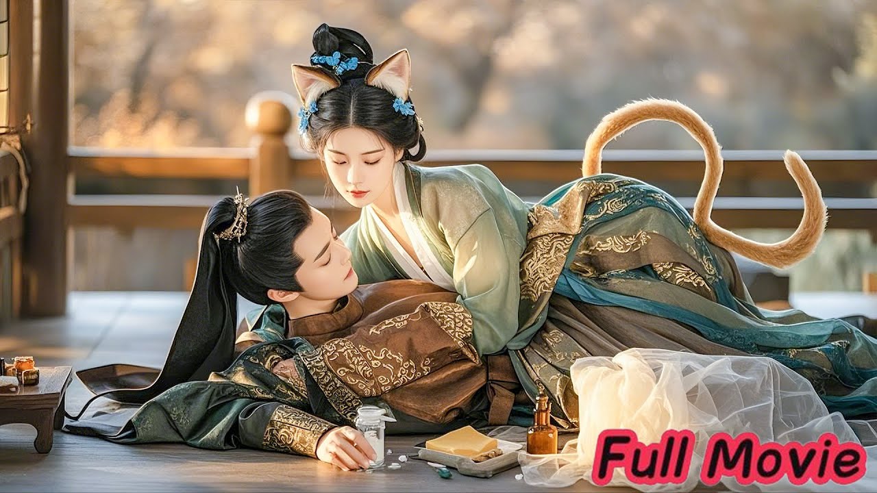 【Full Movie】少女穿越古代化身為一隻貓，卻意外救下身重劇毒的霸道王爺，開始一段神秘戀情！#chinesedrama #movie