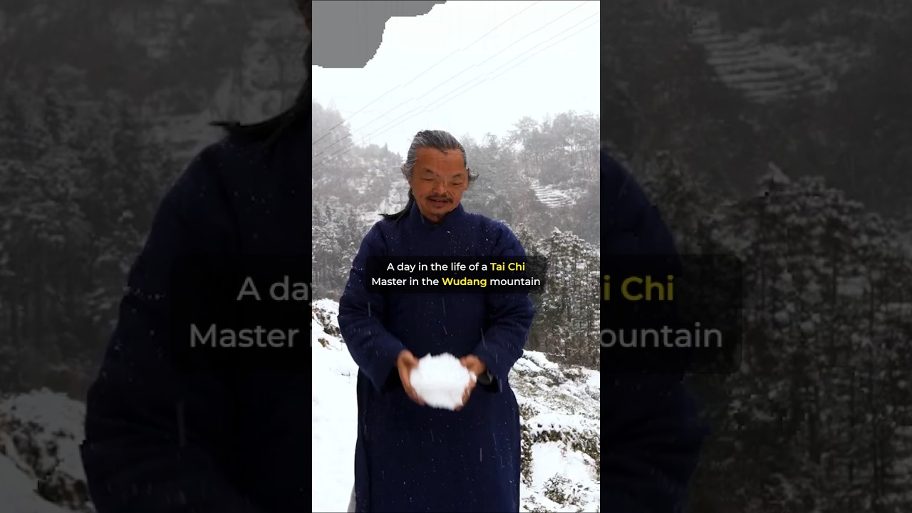 POV: A day in the life of a Tai Chi Master in the Wudang mountain  🙏🏻