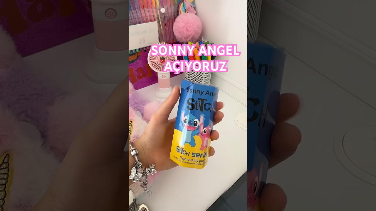 ‼️SONNY ANGEL A&Ccedil;IYORUZ😍#stitch #sonnyangelunboxing #teammeyzi