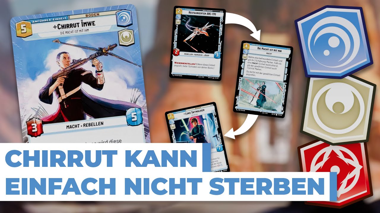 Chirrut wird die erste Galactic Championship gewinnen!!!! - Star Wars Unlimited Deutsch