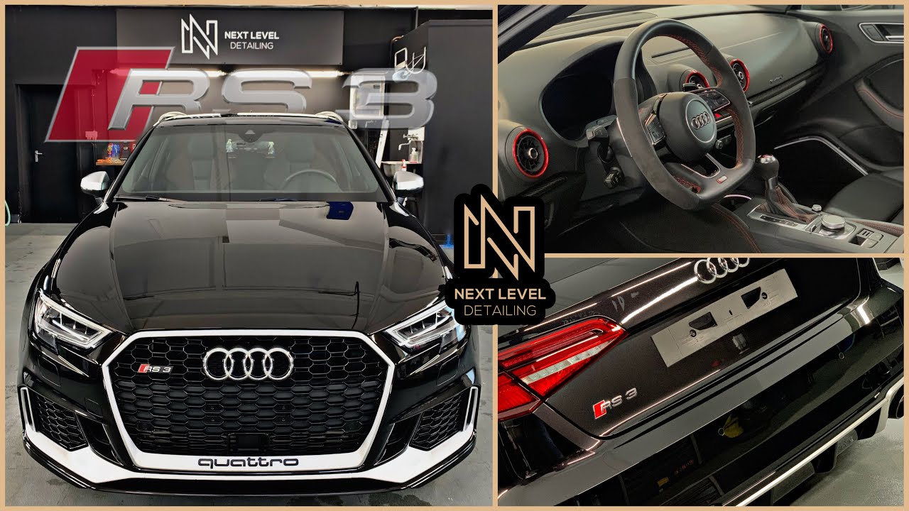 AUDI RS3 2020 - FULL GYEON DETAILING & CERAMIC (Satisfying)