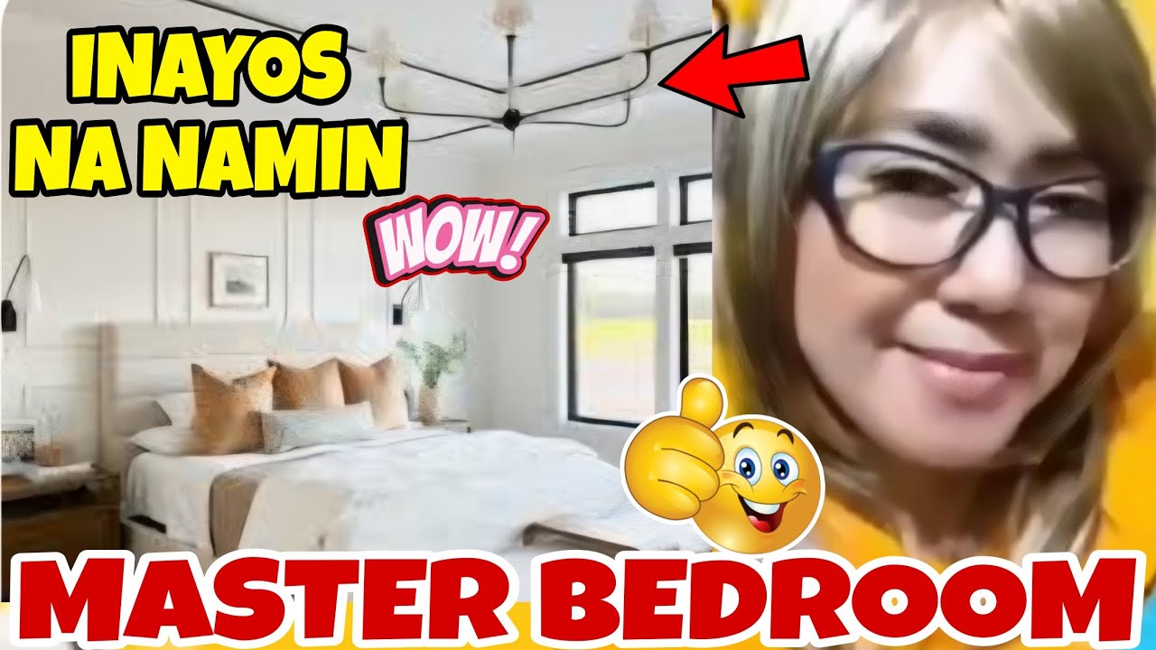 MASTER BEDROOM INAYOS NA NAMIN #DREAMHOUSE